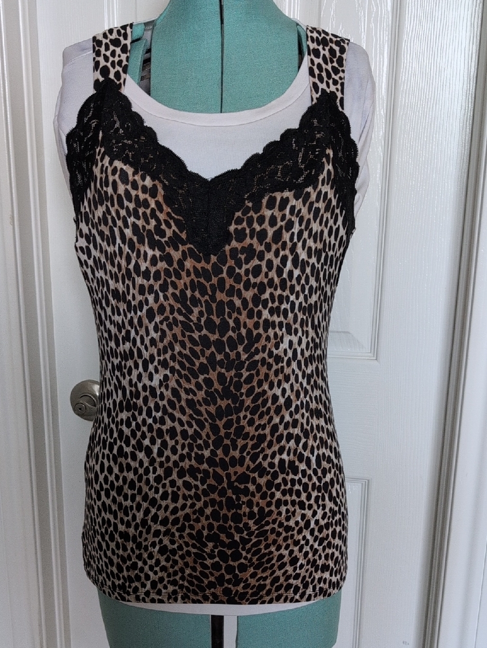 BOGO White House Black Market Leopard-Print Cami